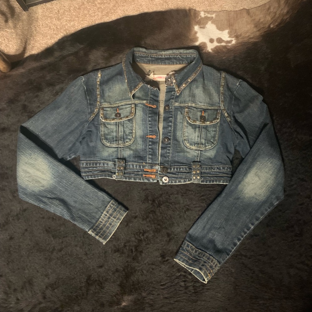 Cropped Jean Jacket